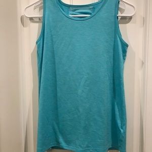 Turquoise tank that’s super comfy